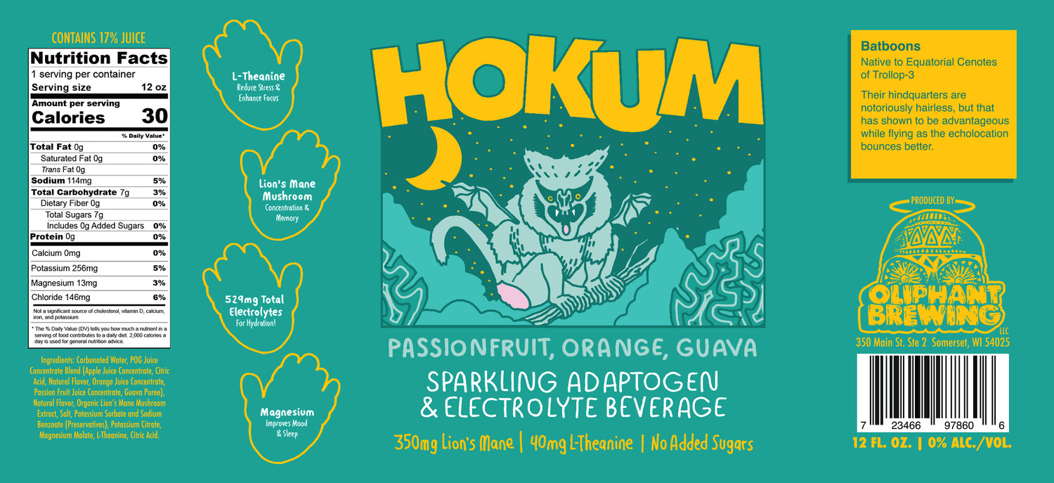 HOKUM - PASSIONFRUIT ORANGE GUAVA