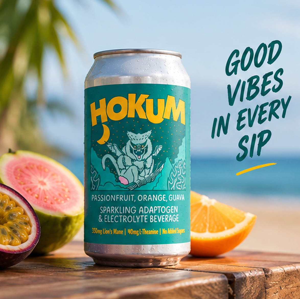 Orange guava beverage 